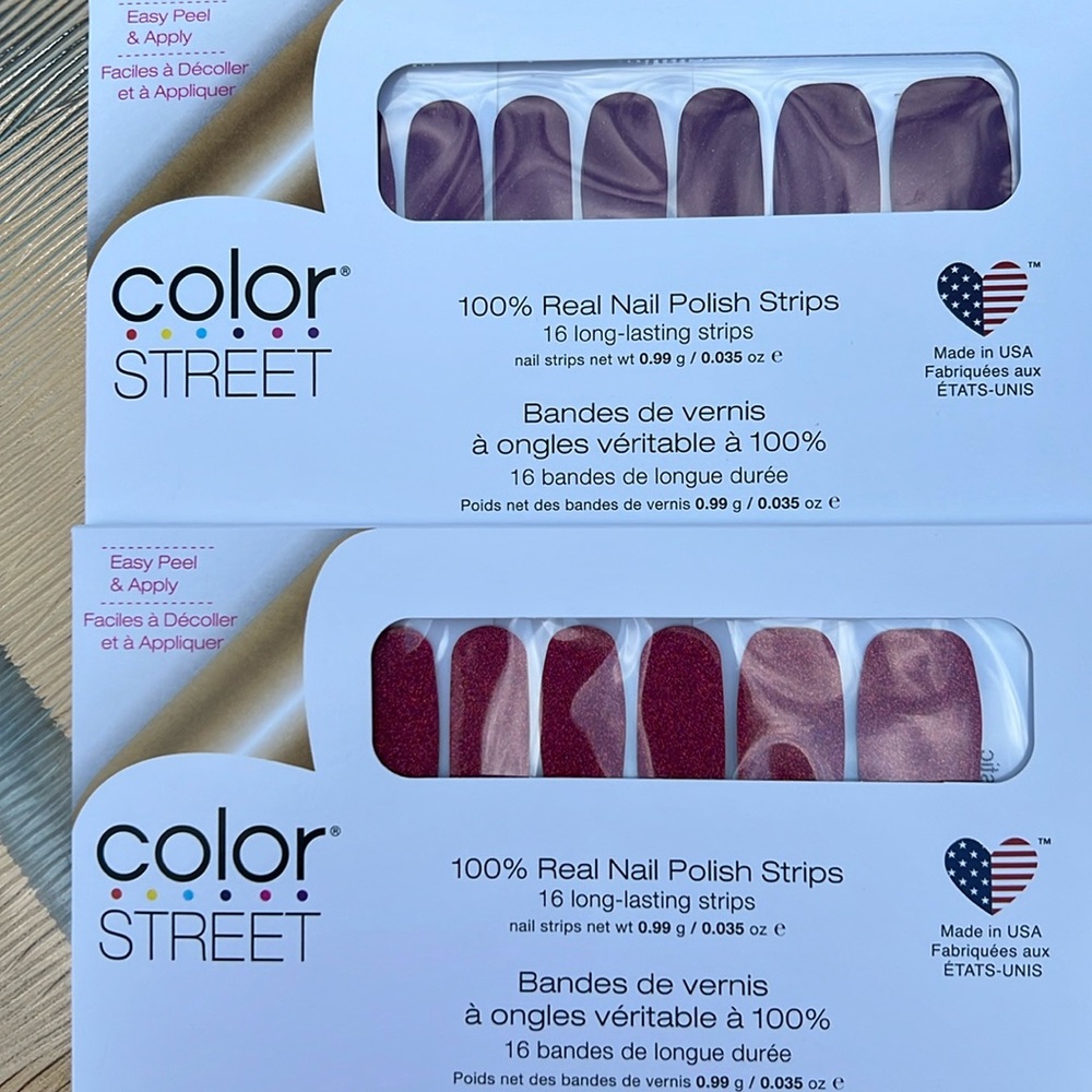 Color Street 100% Real Nail Polish Strips